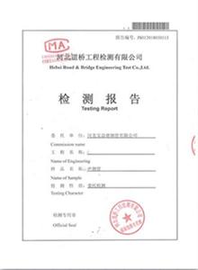 连云港公司检测报告
